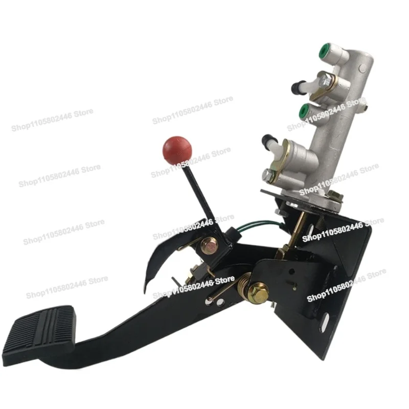 Electric Vehicle Brake Pedal Assembly,Four-wheeler Hydraulic Brake Foot  with Master Pump,Three or Four-wheeler