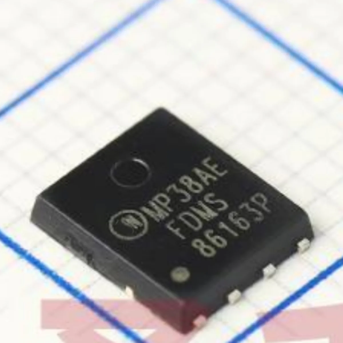 10PCS FDMS86163P PQFN-8  Power 56 100V 50A P-Channel 22mΩ@10V 104W NEW Original MOSFET Field-Effect Transistor FDMS 86163P