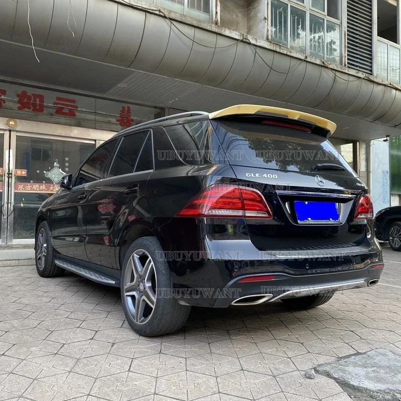 For Mercedes-Benz GLE Grade ML-Class W166 2014-2018 GLE350 400 ML350 400 Spoiler Trunk Spoiler High Quality ABS Plastic Spoiler