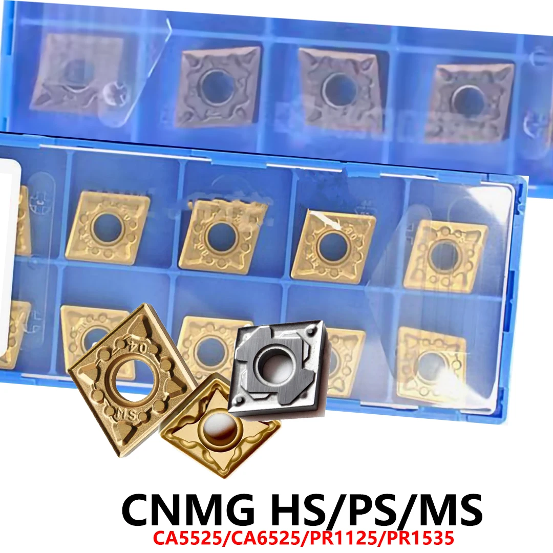 

Original CNMG120408GS CNMG120408MS CNMG120404 CNMG120408 CNMG120412 GS HS MS PS TK CA5525 PR1125 Carbide Inserts CNC Tools Blade
