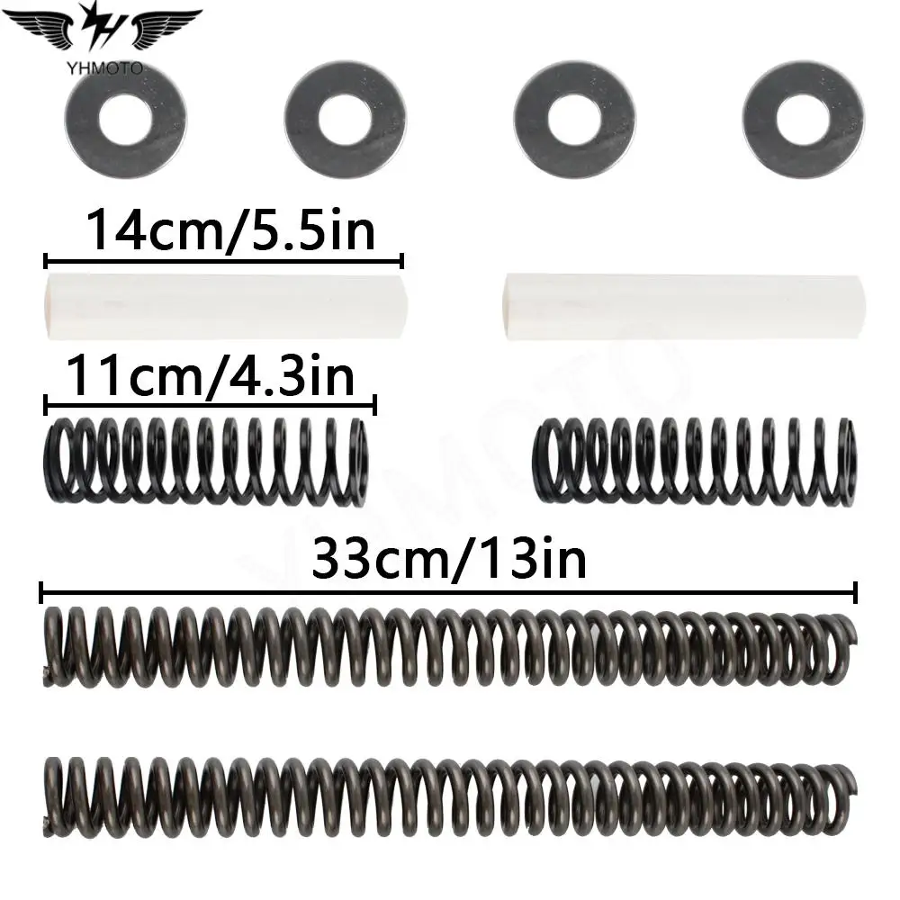 

Мотоциклетный прогрессивный вставной комплект для опускания передней вилки для Harley Davidson FXWG Wide Glide 1985-1986 10-2003 771573 0416-0037