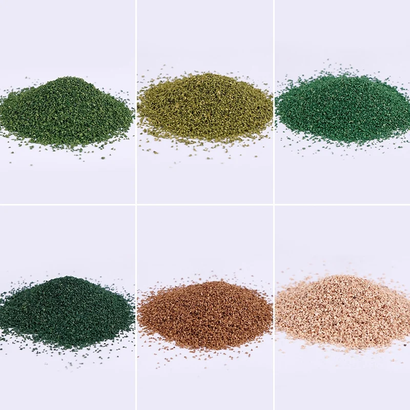 30g/bag Model Terrain Powder Sand Table Model Scene Material Planning Pond Swamp Grass Powder Model Material diy craft