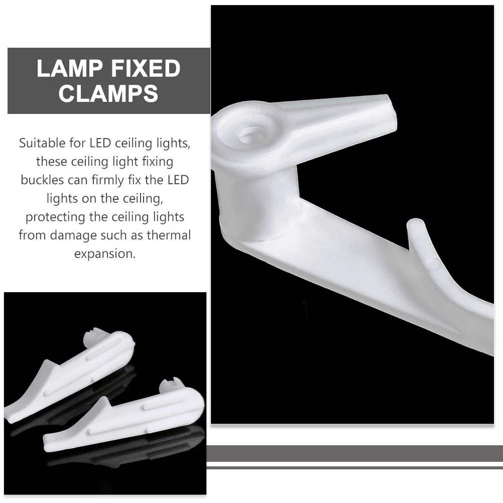 

Shade Buckle Ceiling Light Clips Led Holder Lamp Parts Lights Mounting Fixed Clamp