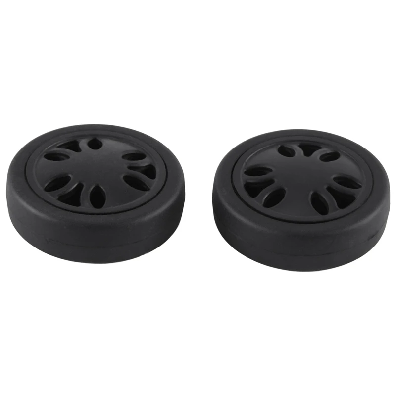 4 Set 50X15mm Luggage Wheels Wear Resistant PU Caster Suitcase Replacement Wheels Luggage Wheel Universal 6Mm 8Mm