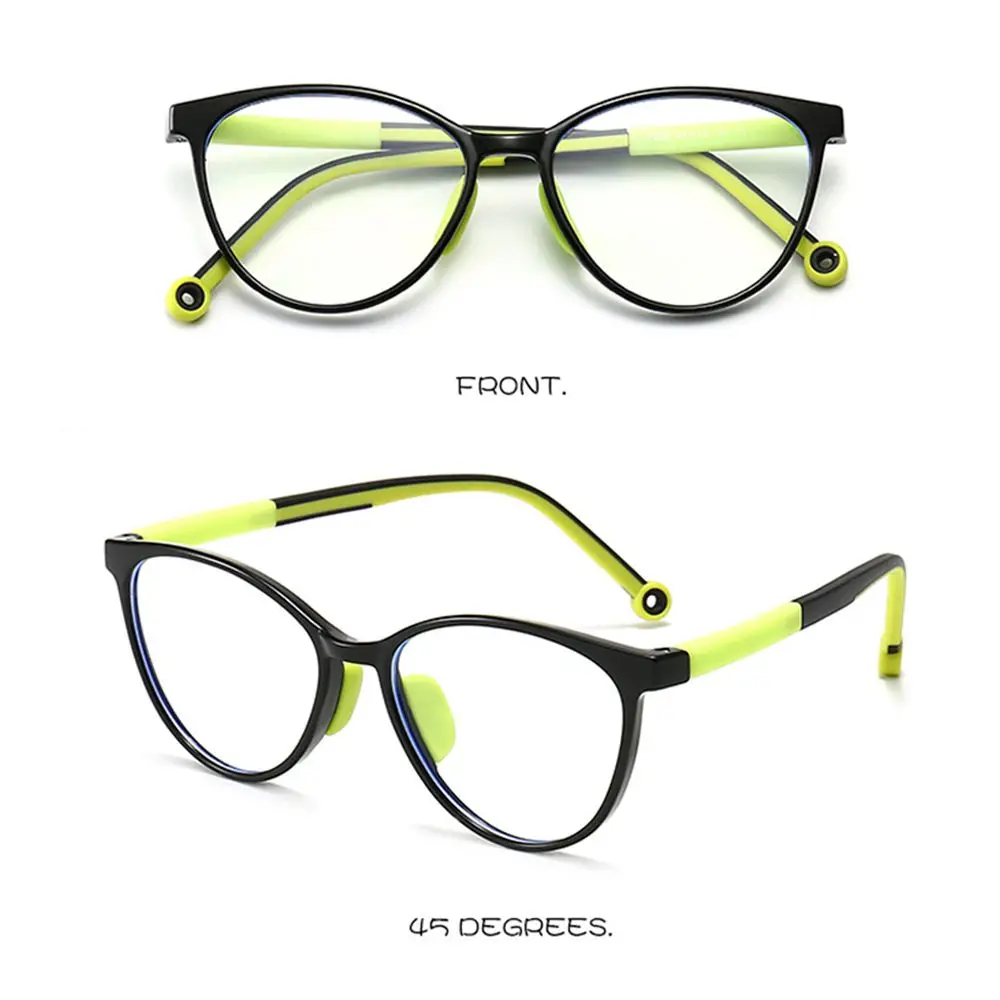 Lunettes anti-lumière bleue pour enfants, pour garçons et filles, protection des yeux pour ordinateur, monture ultra légère