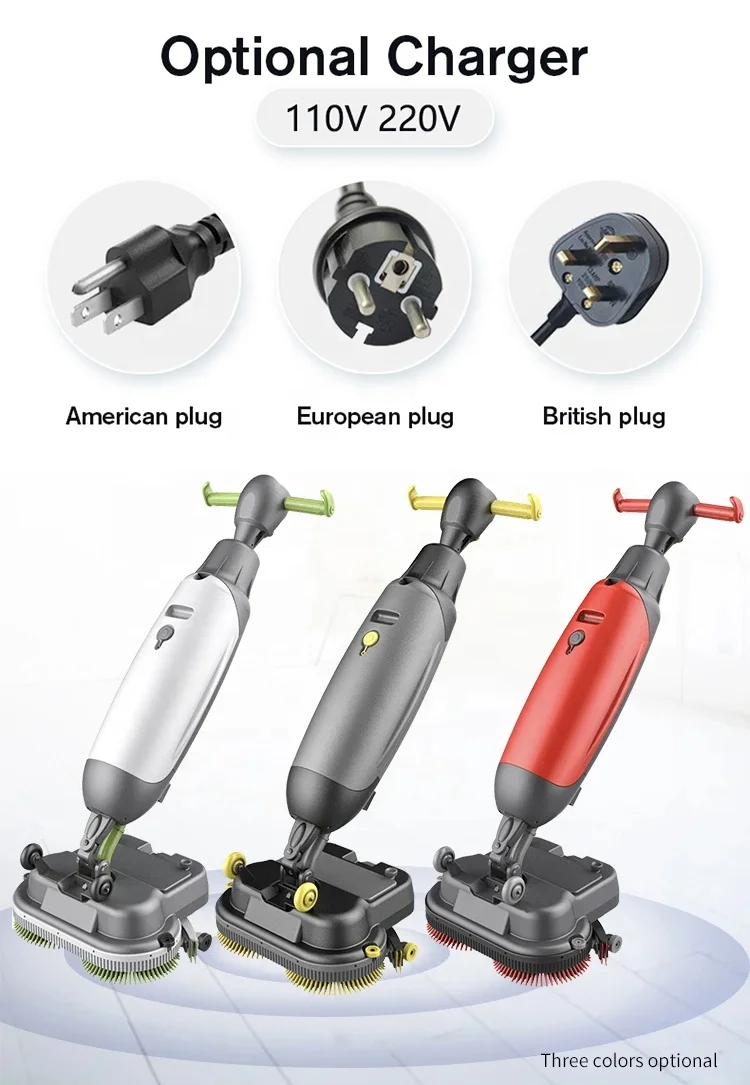 DM430C China Floor Scrubber Battery Power Cordless Mop Cleaning Machine Ready Machine in USA