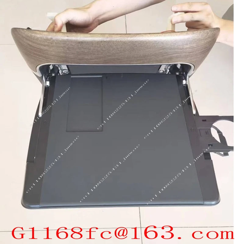 Multifunctional Car Cup Holder Expander, Car Rear Seat Storage Organizer for Cars with Collapsible Table Tray