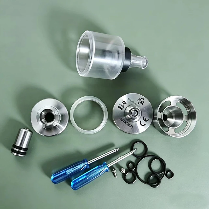 Kayfun Lite Plus 2021 MTL 22mm/24mm RTA atomizer tek bobinli hava akışlı ayarlanabilir vape tankı vs Dvarw MTL FL 22 16 KF V5 V3