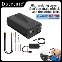 Portable Double Pulse Spot Welder for Lithium Batteries 0.3mm Nickel Plated LCD Display Efficient Soldering for Battery Packs