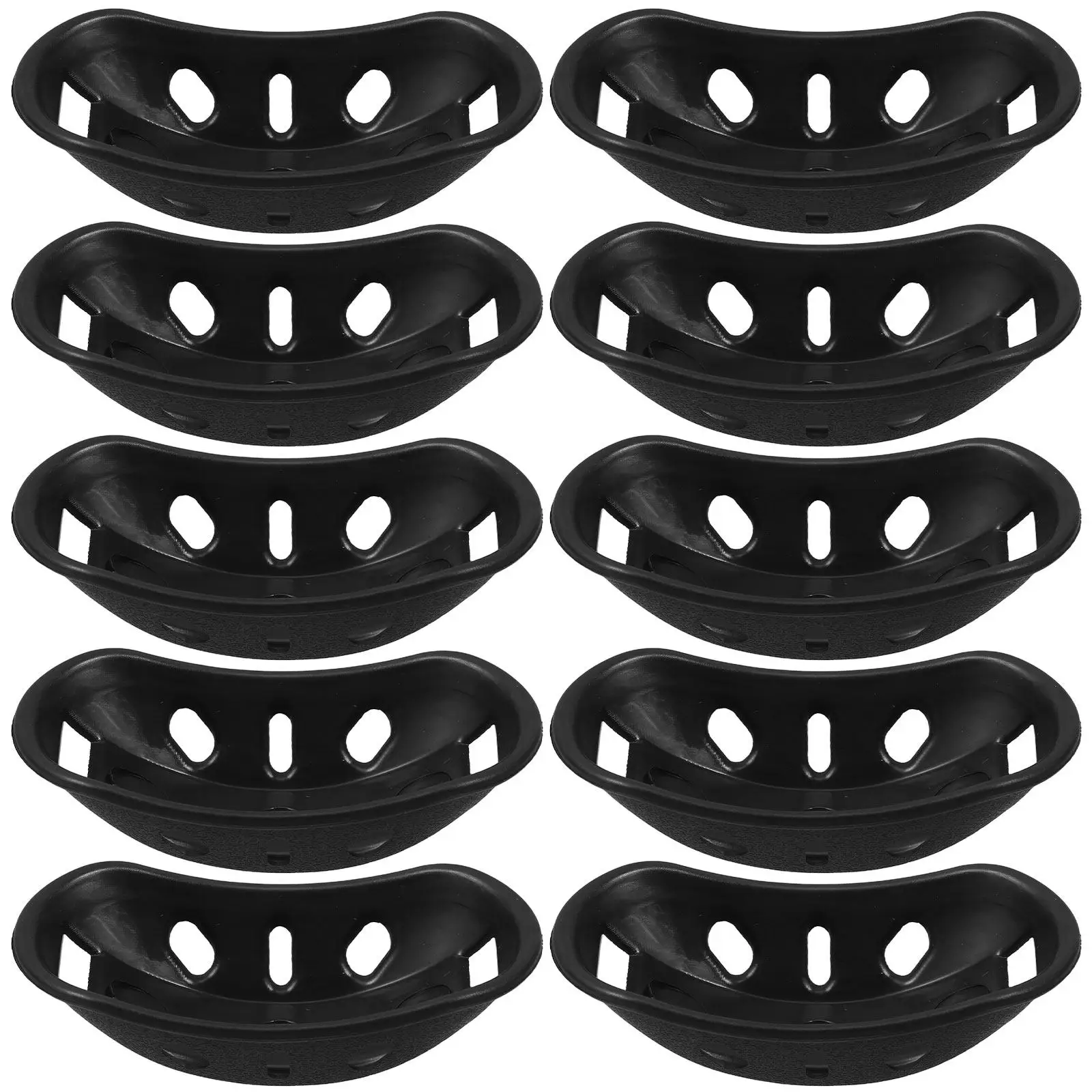 

10Pcs Chin Pad Soft Comfortable Chin Cup for Safety Helmets Hard Hats Construction Work Cycling Running Soccer Softball