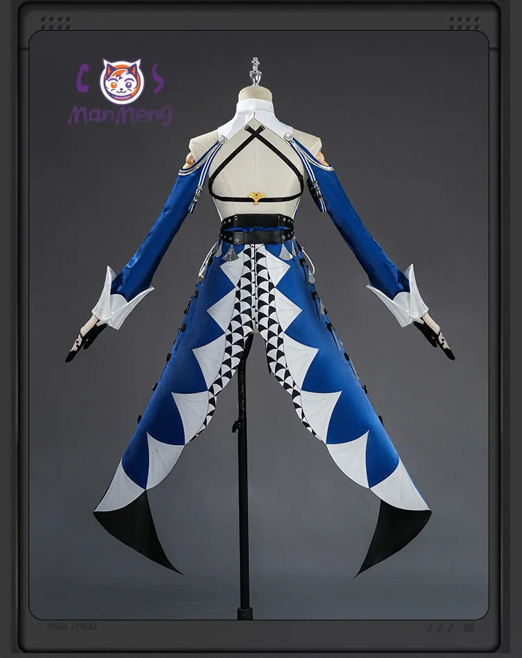 

Zenless Zone Zero Velina Airgid Cosplay Costume New women sexy dress props gloves accessories Halloween carnival ZZZ uniforms