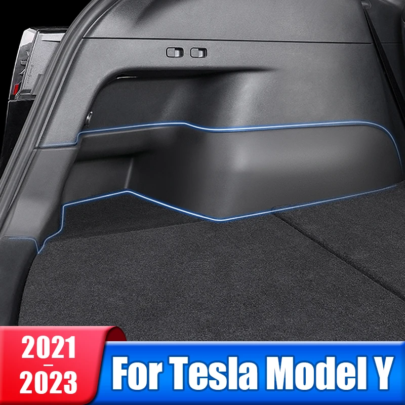 

Car Trunk Side Guards For Tesla Model Y 2021 2022 2023 Cargo Cover Corner Protection Shell Scratch-proof Car Accessories