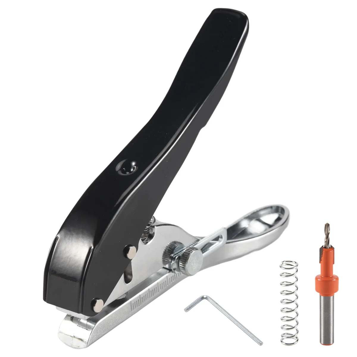 AT16 Screw Covers Hole Punch 8mm Aperture Round Punch Pliers Credit Photo Paper Card Corner Round Puncher Plier Paper Cutter