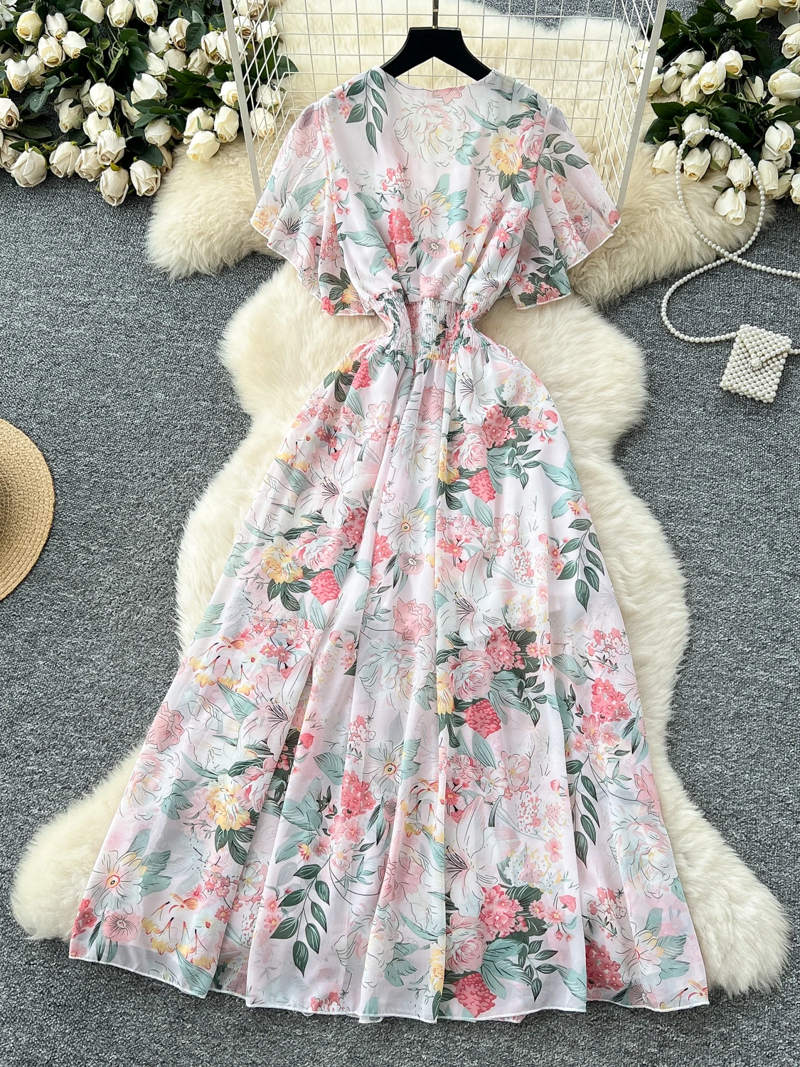 Floral Print Slimmi… - image