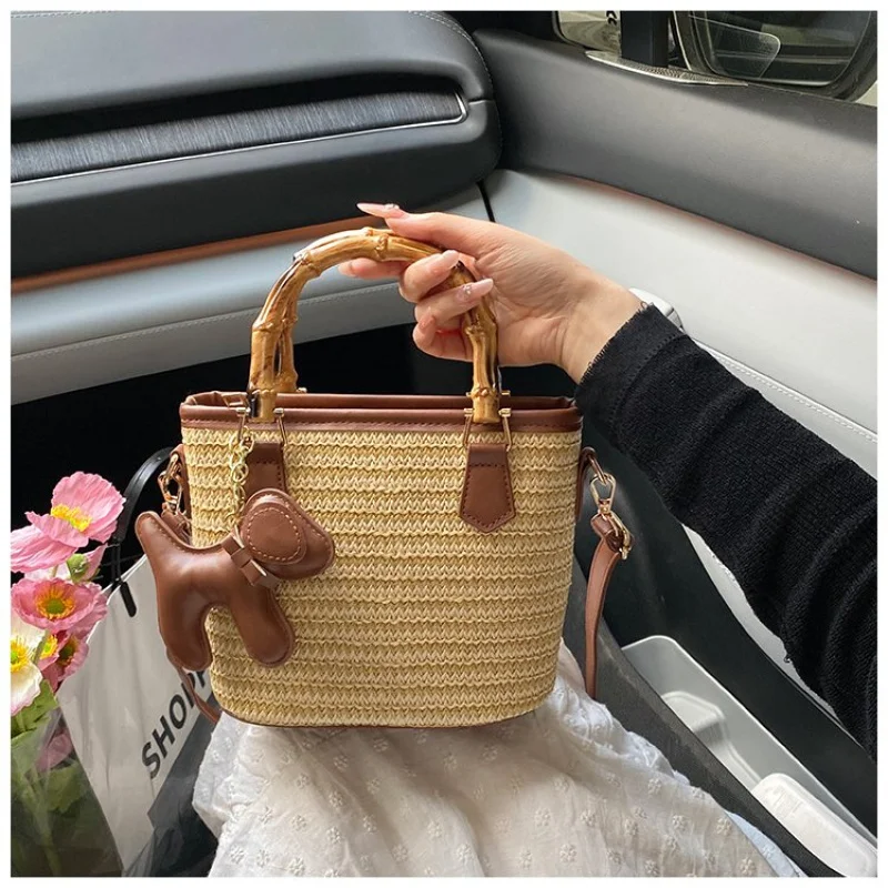 

Trendy Oval Bag For Women Unique Shape Leather Crossbody Bag Conversation Starting Piece