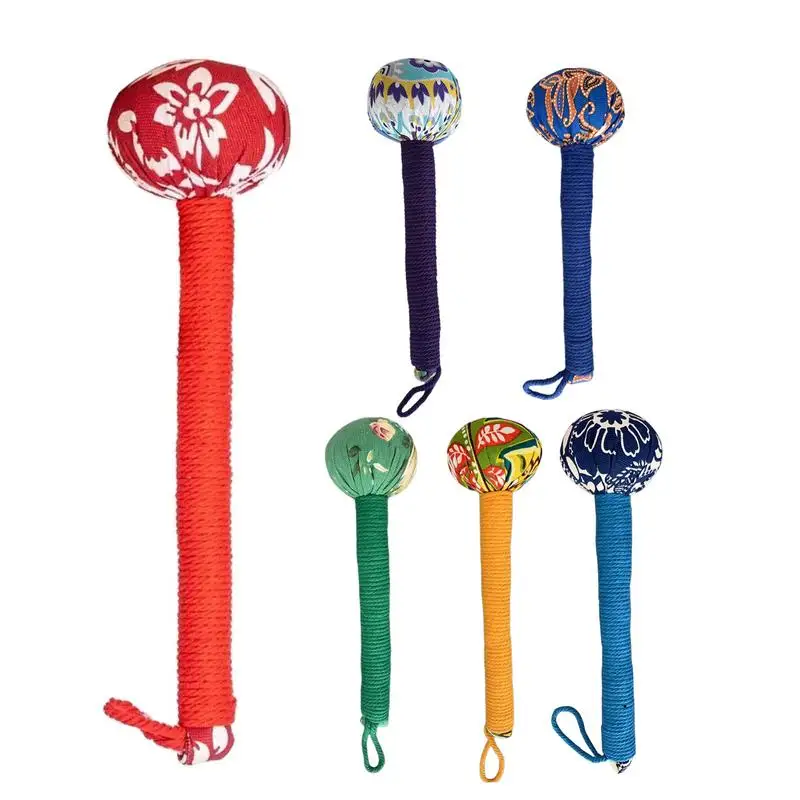 Hammer Massage Tool Herbal Filling Handheld Wormwood Mugwort Manual Massager Hand Massager Tool For For Health Care Massage