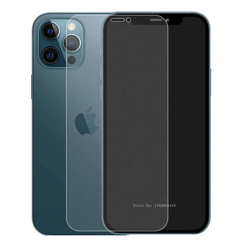 2PCS Anti Fingerprint Matte Screen Protector For IPhone 16 11 12 13 14 15 Pro Max Mini XS XR X 8 7 Plus Tempered Glass Film