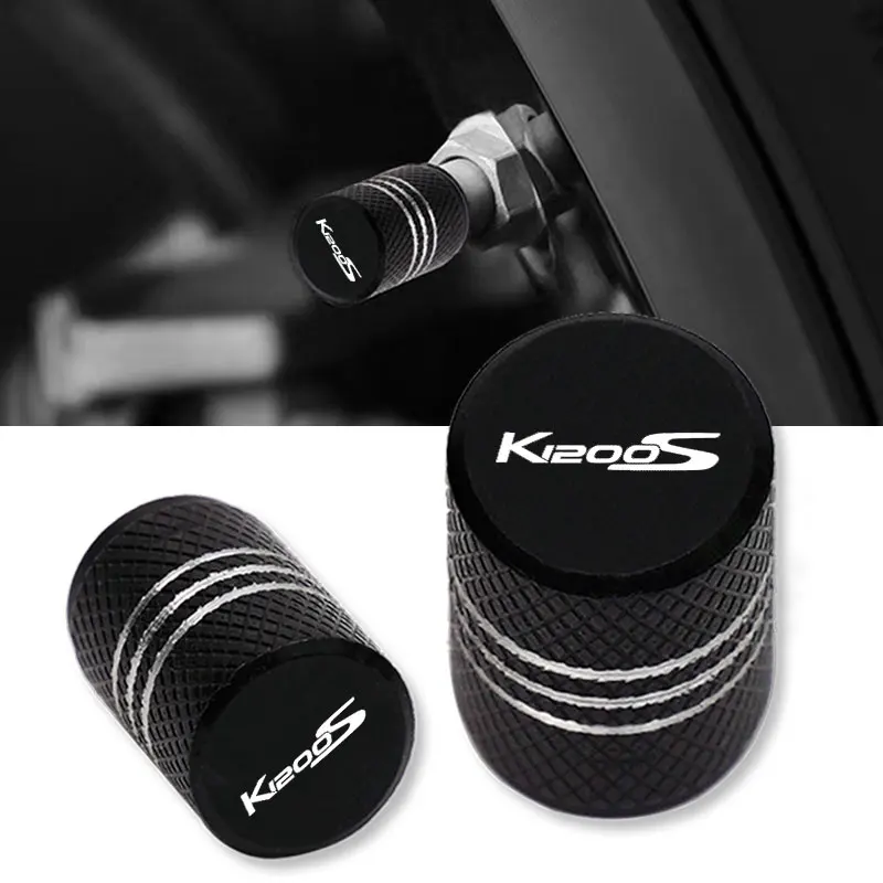 

For BMW K1200S K1200 K 1200S 2003-2009 2008 2007 2006 2005 Motorcycle CNC Accessorie Wheel Tire Valve Stem Caps Airtight Covers