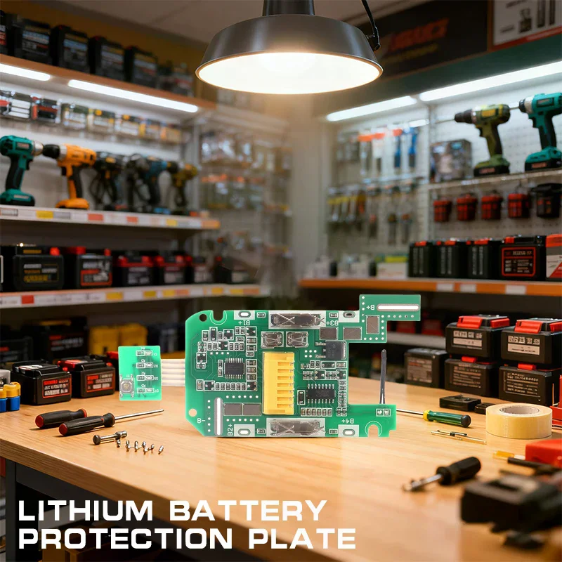PCB Circuit Board  For Maki 18V 3.0Ah BL1850B/BL1840B Lithium Battery Charging Protection Board Battery Indicator