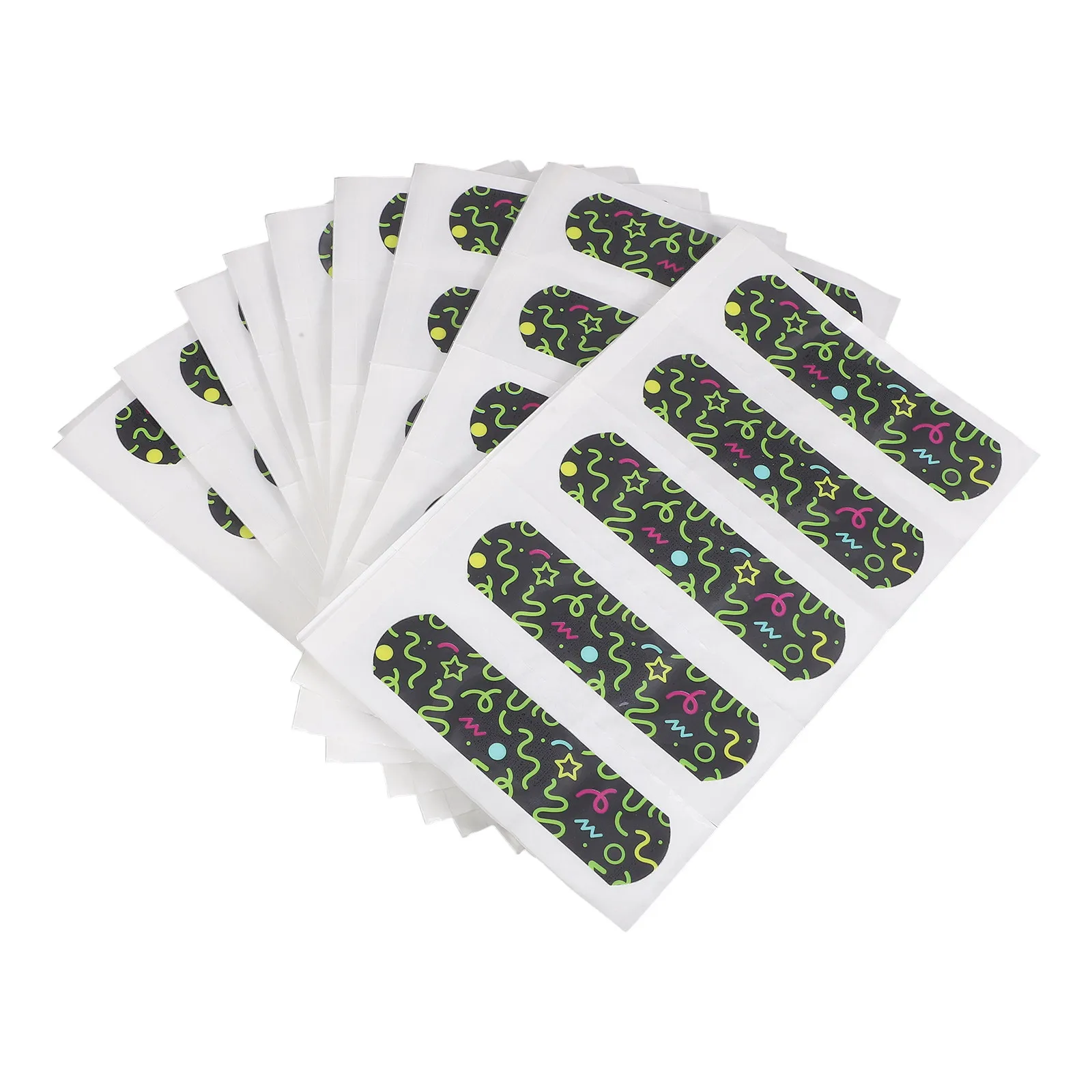 

100Pcs Glowing Wound Bandages Breathable Adhesive Patch Portable Kids Cartoon Injured Caring First Aid Supplies