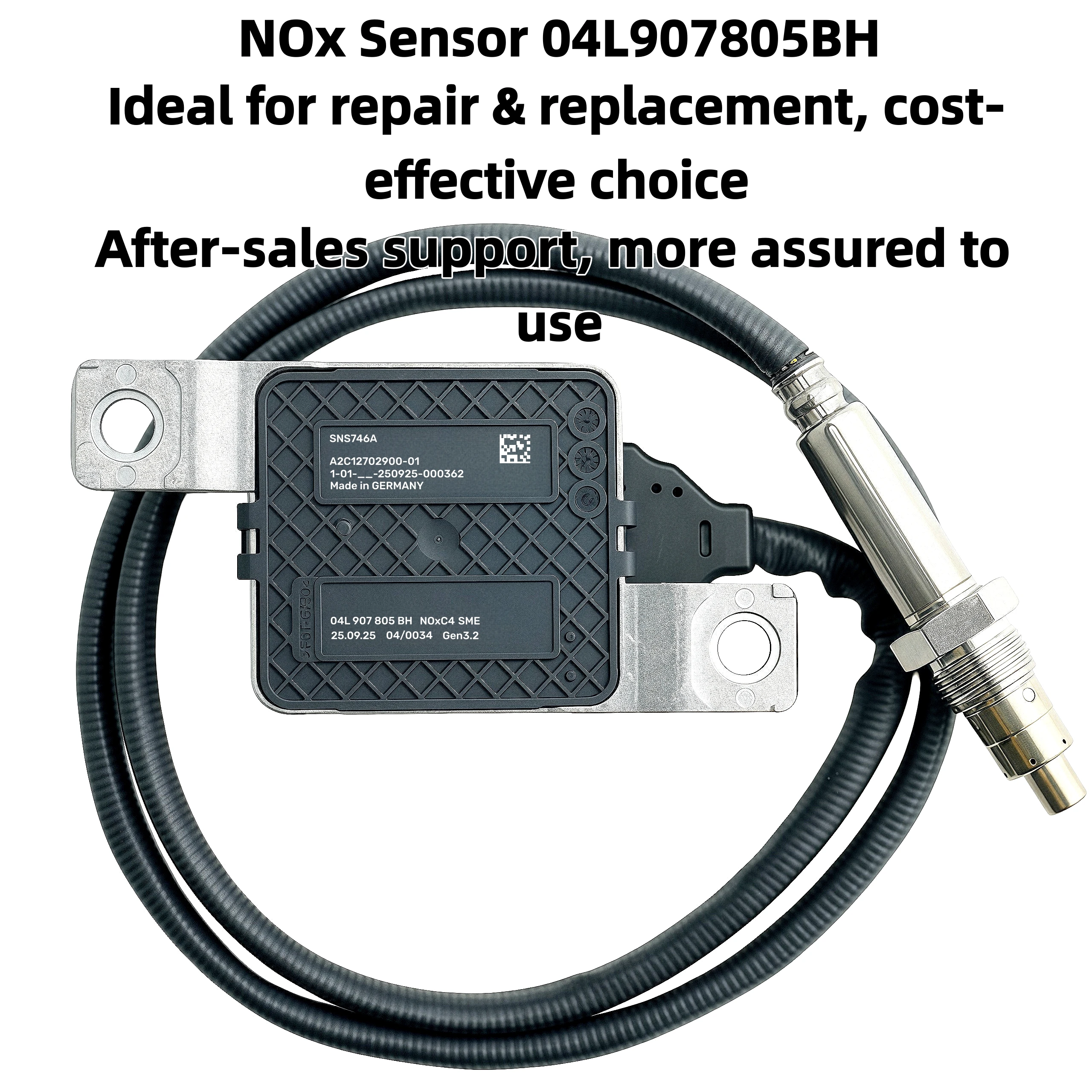

The brand-new nitrogen oxide sensor 04L907805BH For VW Arteon Passat B8 Skoda Superb III Nitrogen Emission Euro VI SNS746A