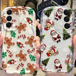 Santa Claus Phone Case for Samsung Galaxy S24 S23 S22 S21 Ultra Plus S20 FE A73 A72 A71 A55 A54 5G A53 A52 A51 4G A50S A50 Cover