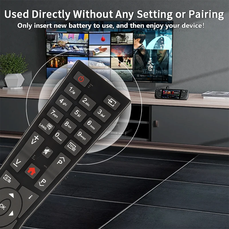 For RM-C3337 JVC-4K-UHD-TV-Remote-Control-Replacement With PrimeVideo NETFLIX YouTube Buttons, For JVC 4K UHD TV LT-49K790