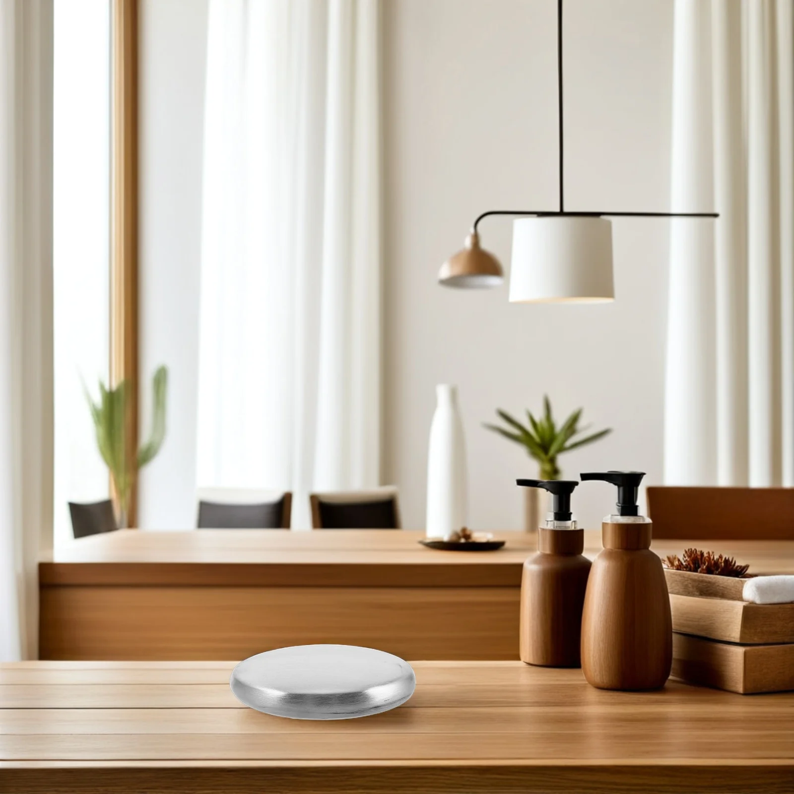 

2 шт. многоразовых металлических мыльных брусков из нержавеющей стали для устранения запаха, портативный дезодоратор для рук для кухни и ванной комнаты