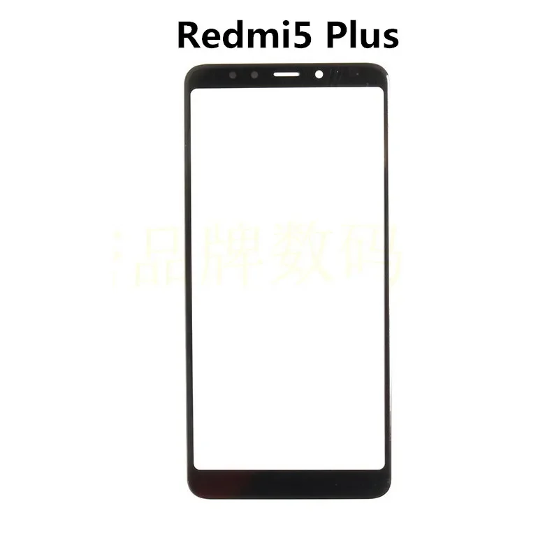 الزجاج الأمامي لشاومي Redmi 10 5G 10C 5 Plus 8 8A 9 9C 9A 9T شاشة تعمل باللمس شاشة LCD خارج غطاء لوحة إصلاح استبدال جزء + OCA
