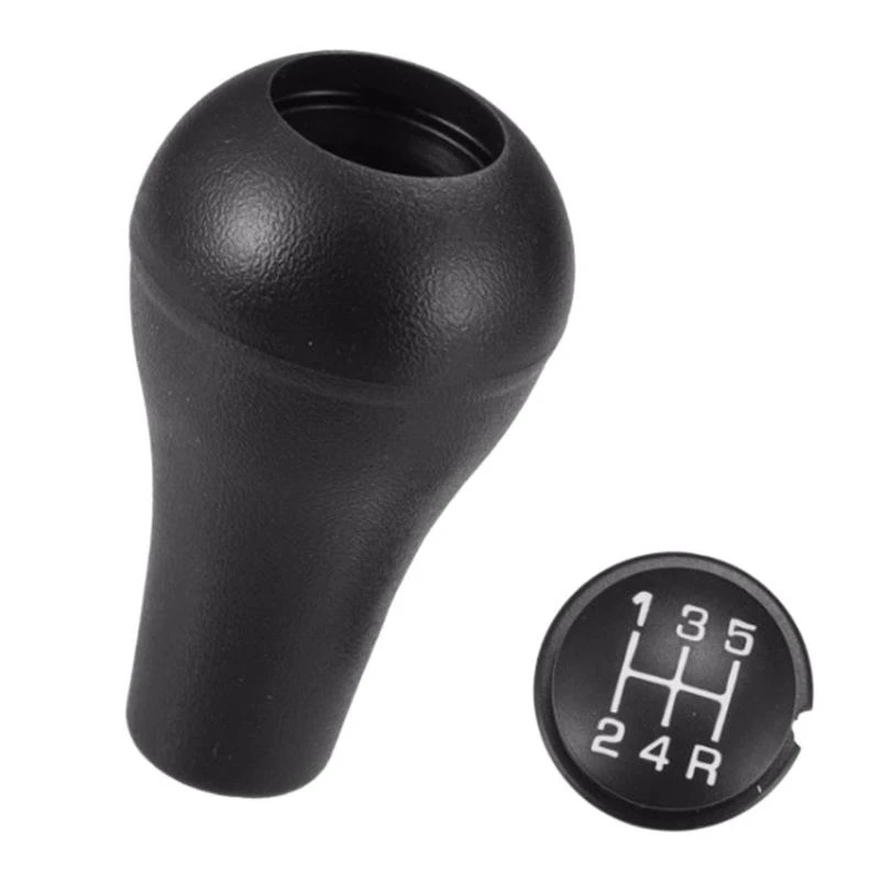 

Wear Resistant Black Car 5 Speed Manual Transmission Gear Knob with Insert for 52104174 Smooth Shifting Enhances Driving