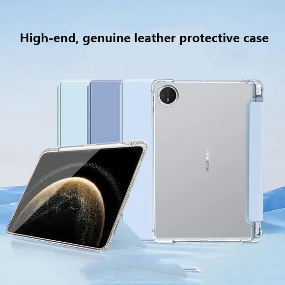 

Чехол со слотом для ручки для Huawei MatePad Mini 8.8 2025, прозрачный защитный чехол от падения