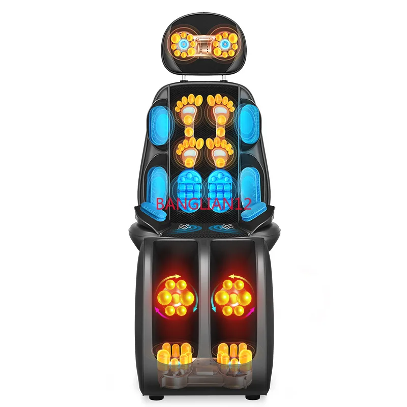 

Multi-functional massager The whole body can be heated with massage cushions and waist and back cushions