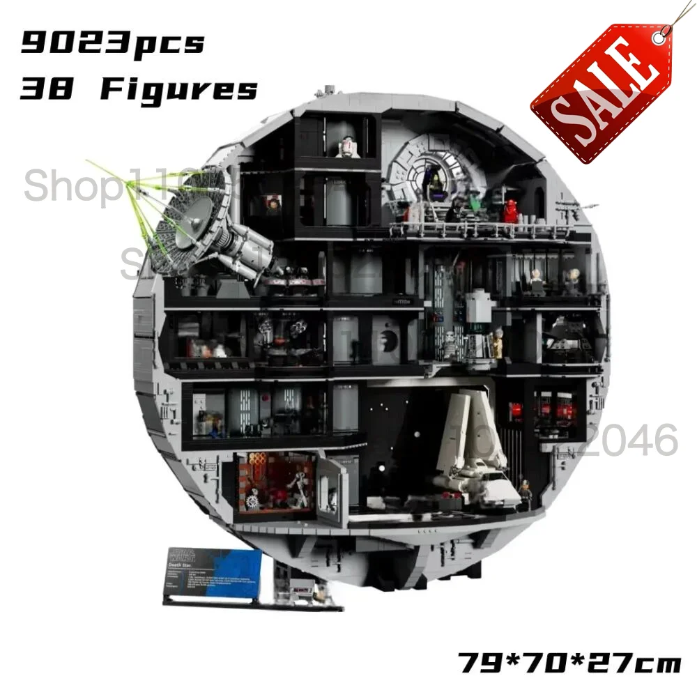 2026 New Advanced Premium Death Star Building Blocks Wars UCS Series 9023pcs Assembly Collectible Decoration for Fans view 6