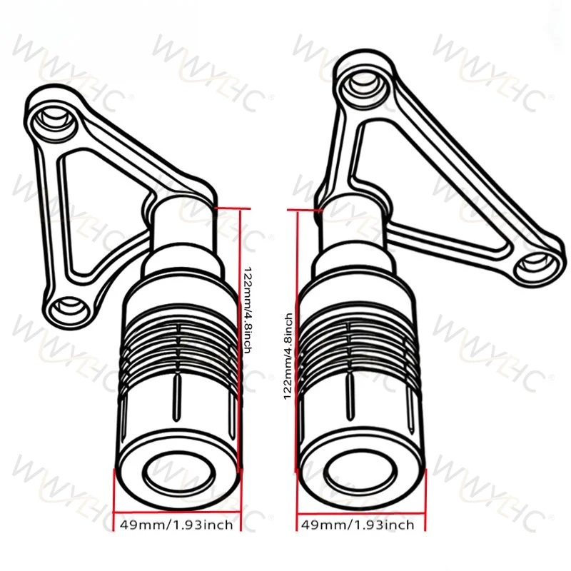 Suitable for GSX-S 1000 GSX-S 1000GT Year Modified Body Anti-drop Ball Anti-drop Glue Insurance