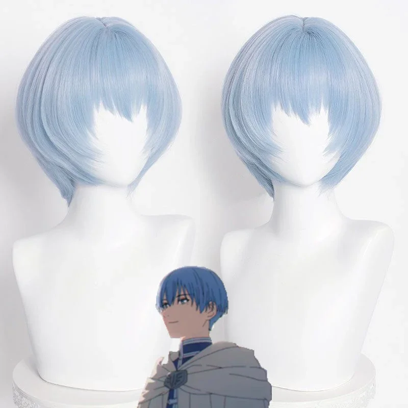 

Аниме Frieren Beyond Journey's End Role Wig Himmel Моделирование персонажей Короткие волосы Банкетная одежда Матч Моделирование стрижки Боб