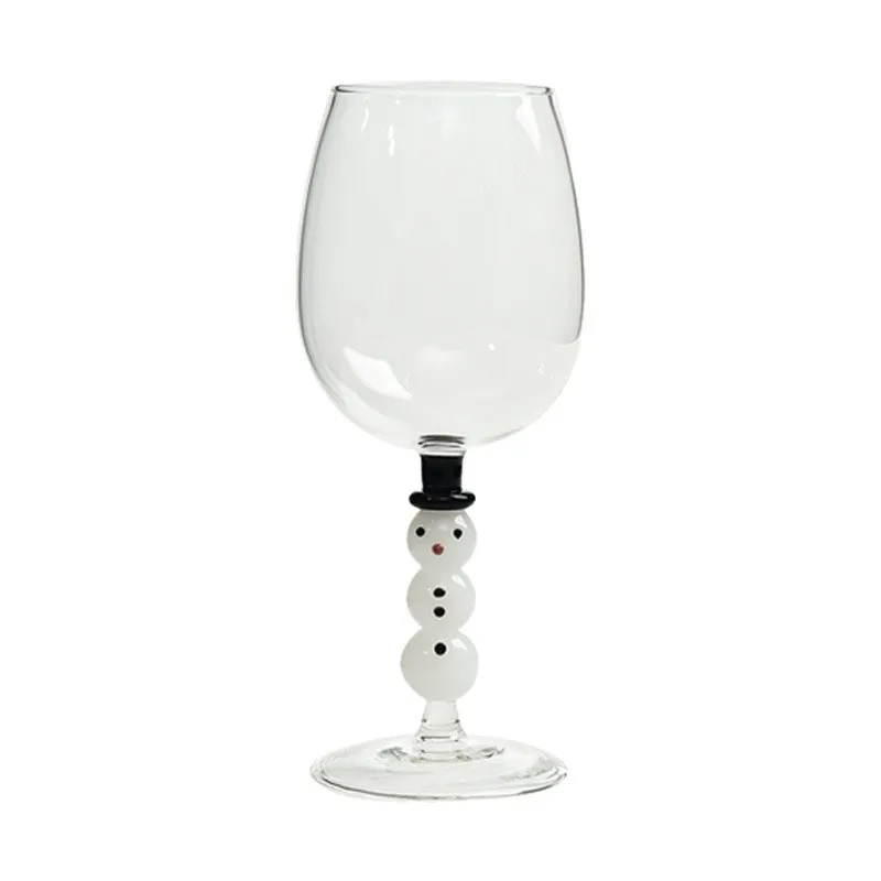 

Бокал для вина/шампанского с изображением рождественского снеговика CX