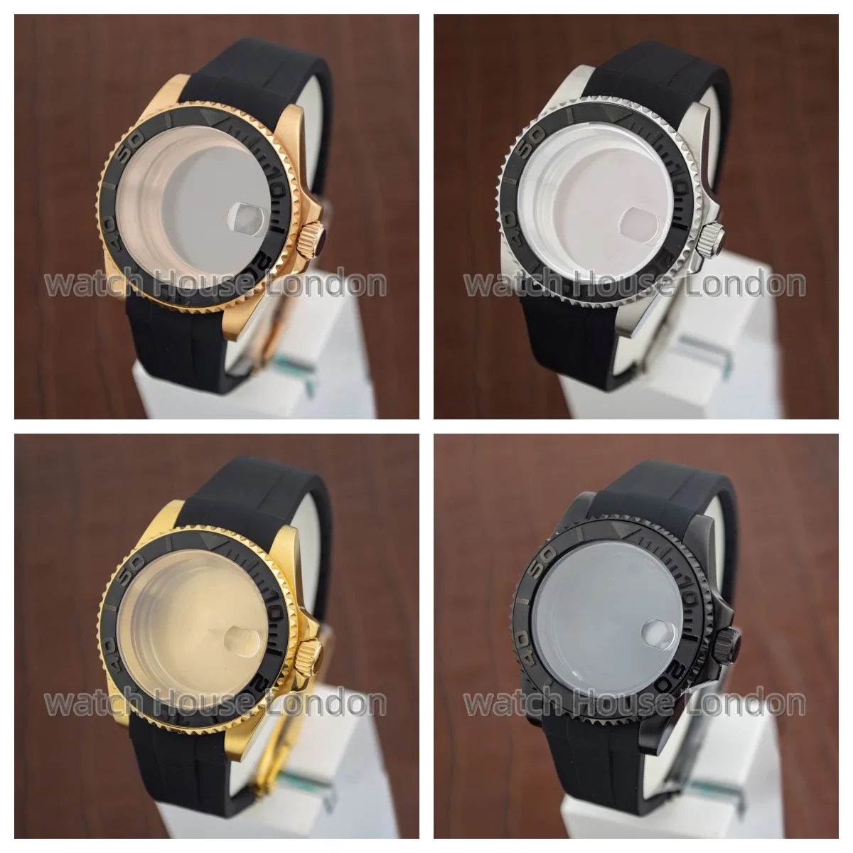 40mm-nh35-case-rubber-strap-black-gold-rose-gold-silver-for-nh34-nh35-nh36-movement-285mm-dial-yacht-master-watch-case-sapphire