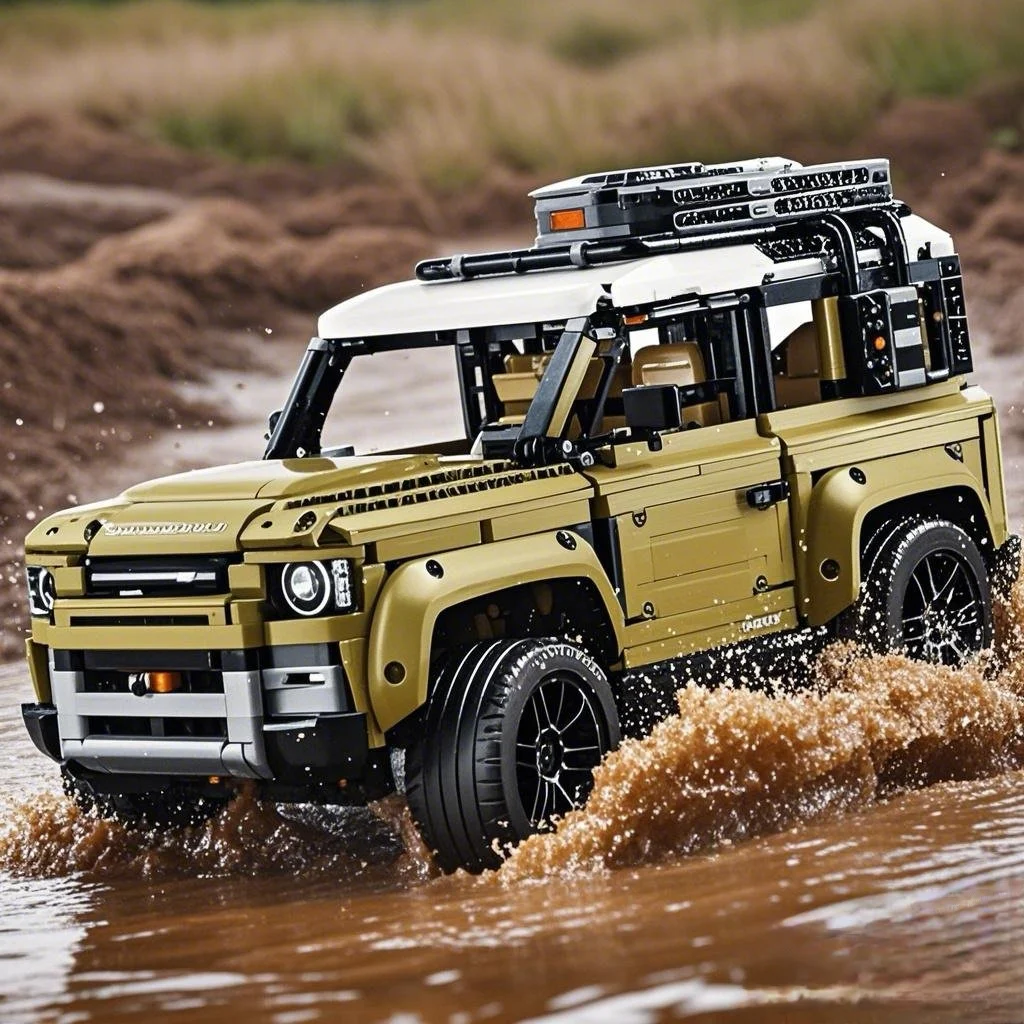 

2573 шт. совместимые 42110 Land Supercar Rover Off-Road Defender автомобильные строительные блоки 11450 Хэллоуин, рождественские подарки