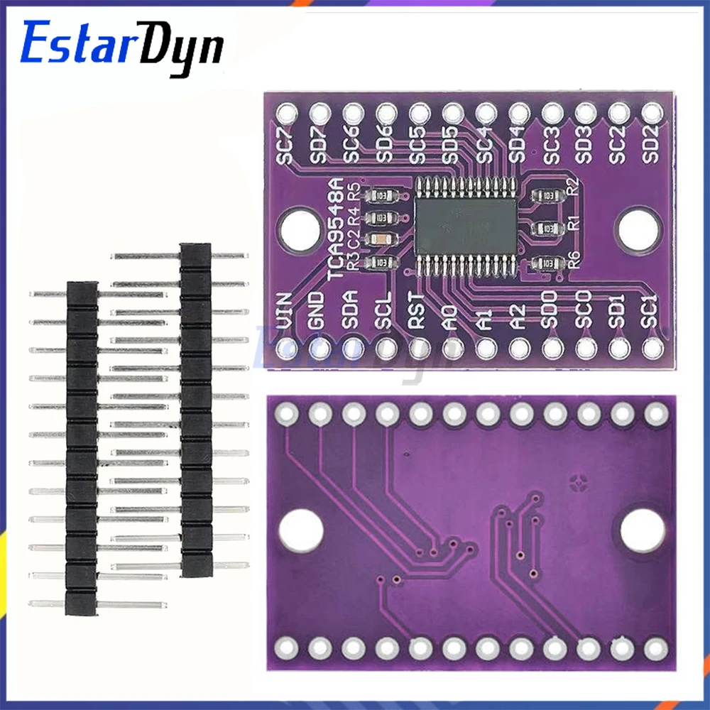 Estardyn TCA9548 8-Channel I2C Switch Module with Reset TCA9548A 1 to 8 I2C Sensor Expansion Board