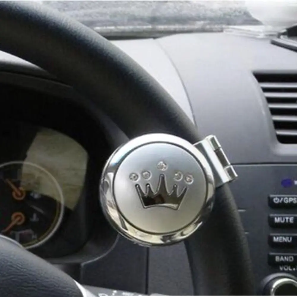 

Универсальная ручка рулевого колеса с вращением на 360 градусов, ручка рулевого колеса автомобиля, шариковая ручка-спиннер, вспомогательная ручка, шариковая ручка