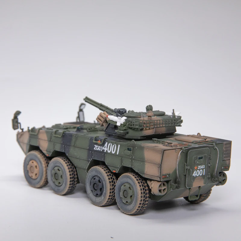 UNISTAR Maßstab 1:72 ZBL08 Infanterie-Kampffahrzeug mit Rädern, Typ 08, gepanzertes Fahrzeug, Simulation, Kunststoffmodell, Display, Sammlerstück