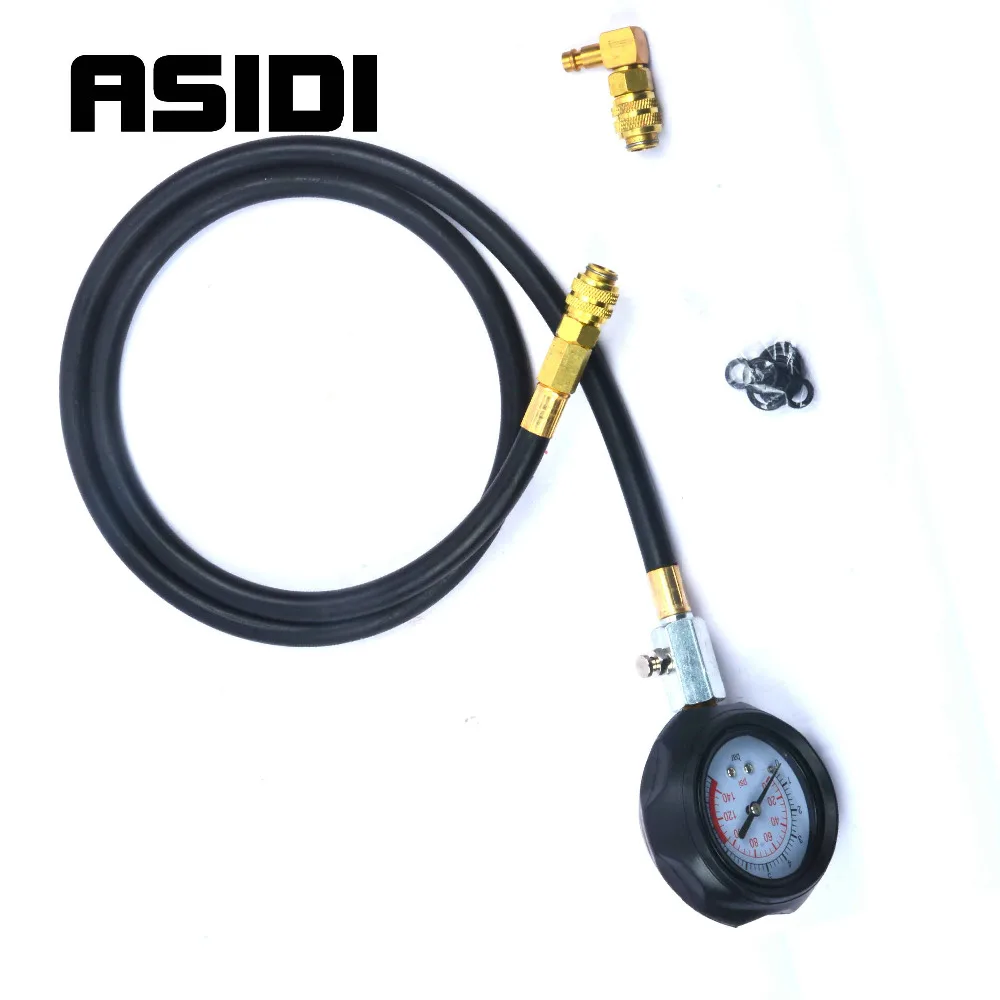 Engine Oil Pressure Test Kit Tester Low Oil Warning Devices Car Garage Tool