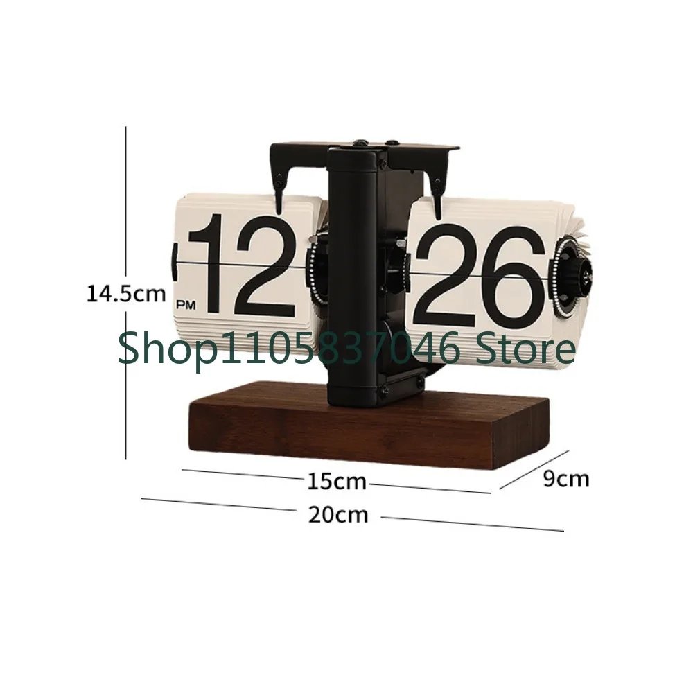 Page turning clock ornament, high-end sense, , light luxury, high-end living room, TV cabinet, foyer, Italian style minimalist