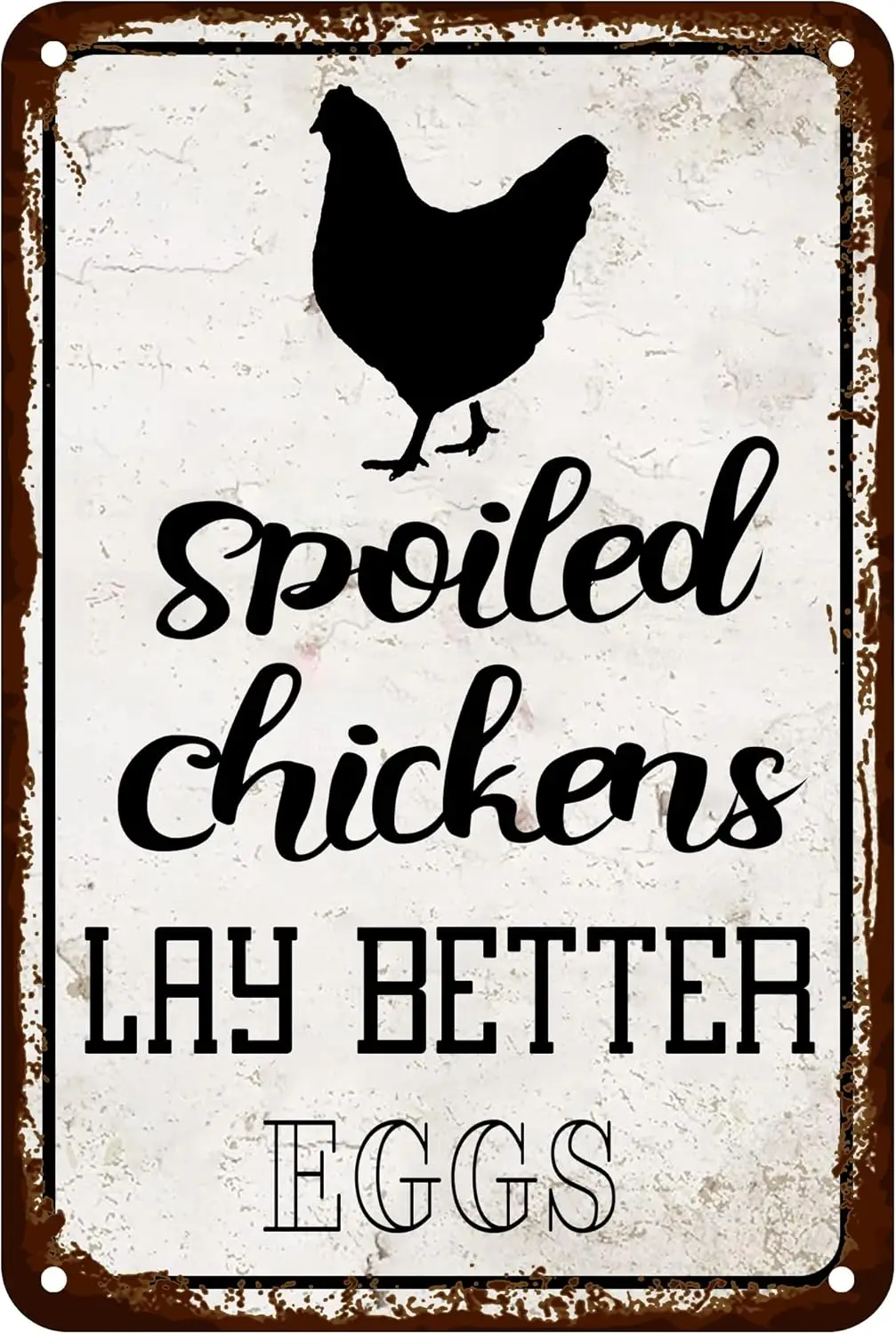 Funny Chicken Kitchen Farmhouse Metal Tin Signs Farm Fresh Butt Nuggets Vintage Funny Decorations Word Poster Decor Wall Plaque