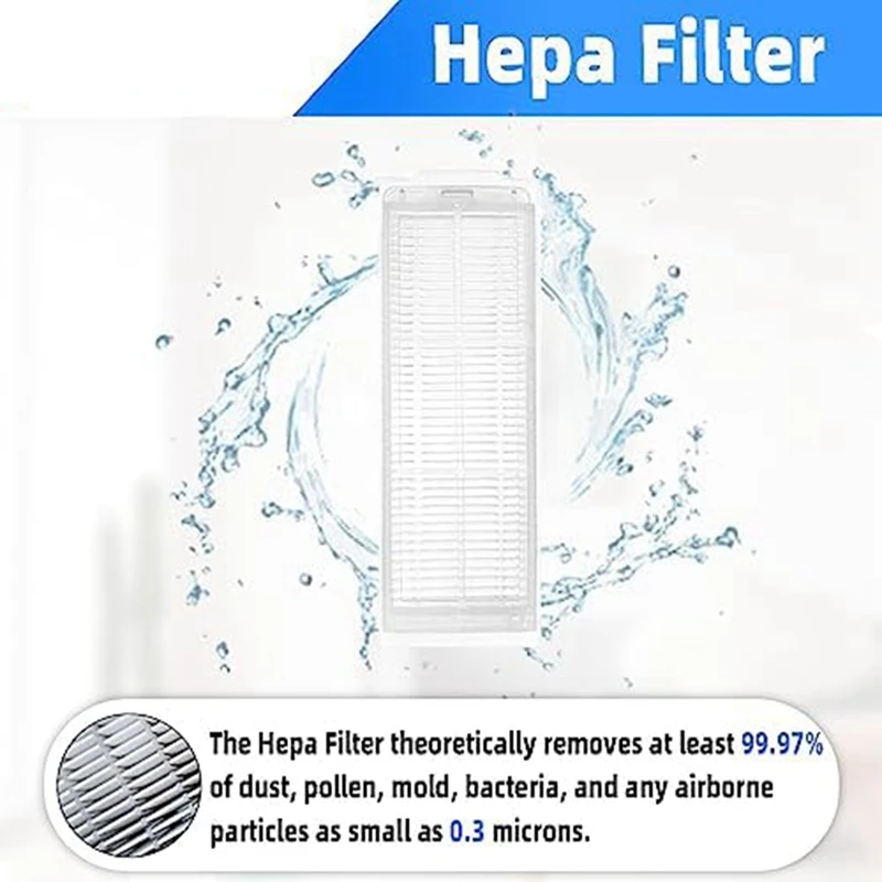 Accesorios para Robot aspirador Xiaomi S12 y mopa 2S, cepillos laterales principales, filtros, toallitas para mopa