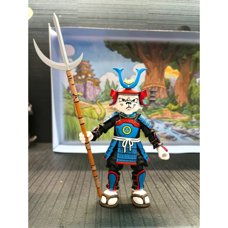 En Stock Neca Tortugas Ninja Año del Conejo serie Usagi Yojimbo figura de Anime Neca 54393 figura de acción estatua juguetes regalo para niños