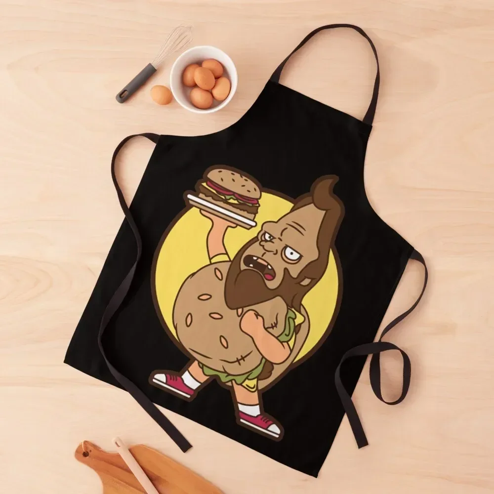 

Beefsquatch Big Boy T-Shirt Apron chefs kitchen jacket woman Sexy Apron