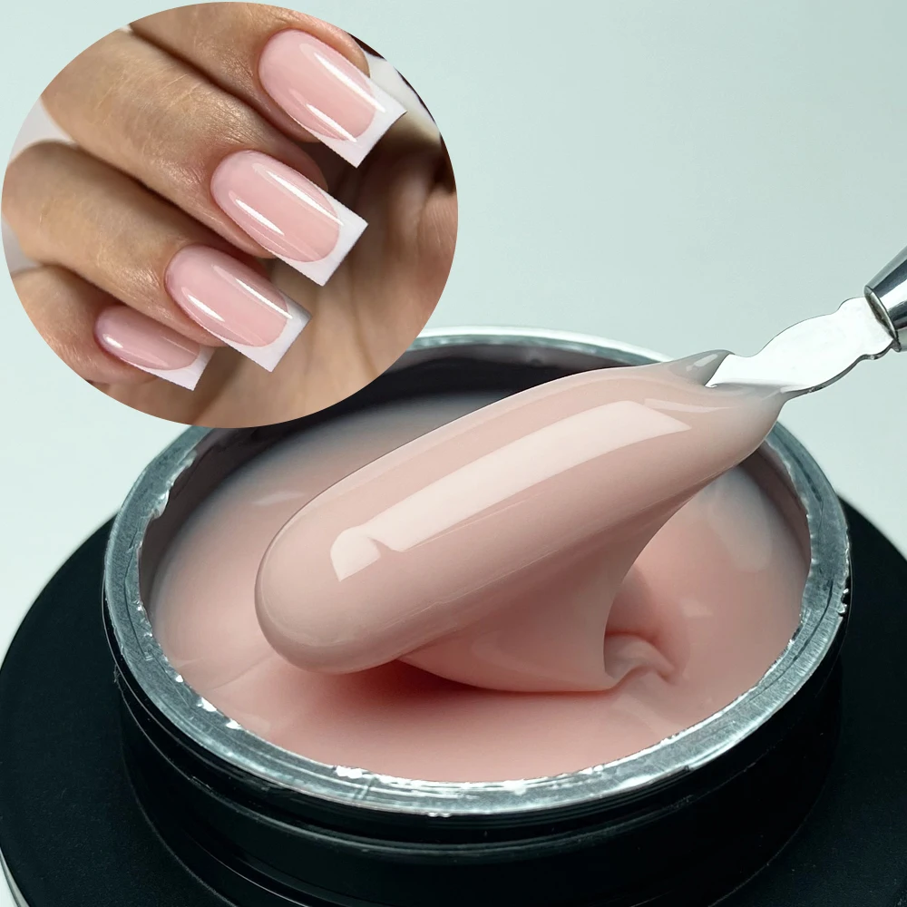Jillnails Hema TPO Free Natural Yellow Nude Builder Nagelgel 100 g/50 g 100 ml für die Nagelverlängerungsformung