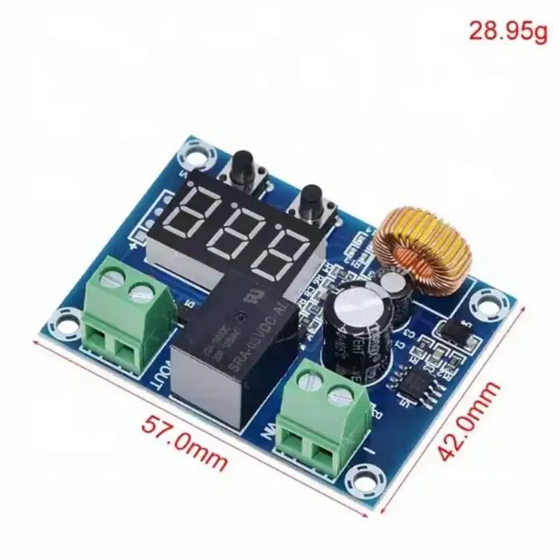 XH-M609 Low Voltage Disconnect Switch Cut Off 12V 24V 36V Digital LED Display Over-Discharge Protect for 12-36V Lithium Battery