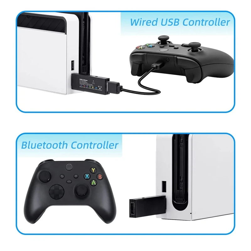 For Magic-S Ultimate USB Adapter For PS5/Switch/Macos/Windows For  Series/Logitech Gamepad Converter